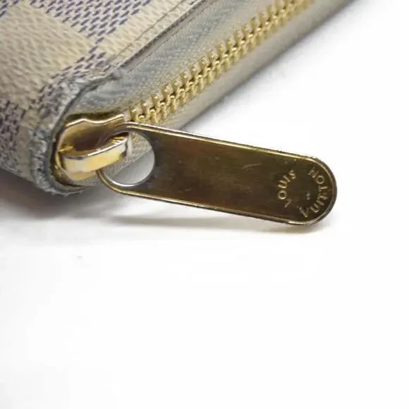 $915 Louis Vuitton  Damier Azur Zippy Wallet SD3196 - Picture 14 of 15